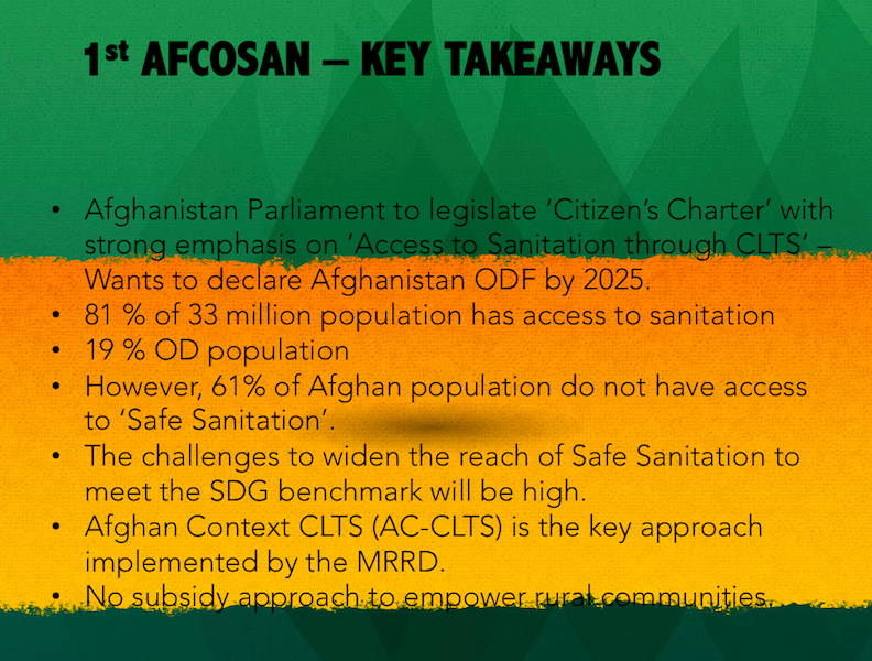AFCOSAN - Afghanistan 