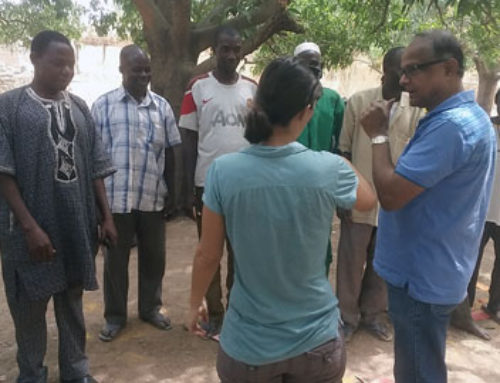 Community Led Total Sanitation: Triggering Session in Beniou village in Burkina Faso