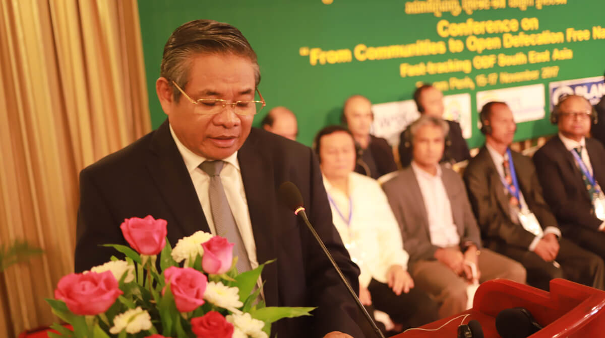 HE Dr Yim Chhay Ly, Deputy Prime Minister, Cambodia. Photo: Amit Sengupta 